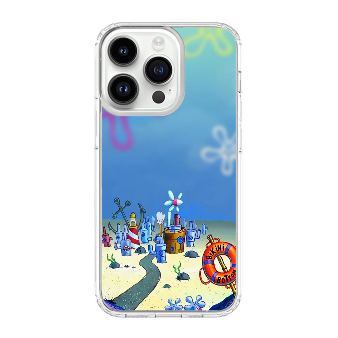 Spongebob And Supreme iPhone 14 Pro Case