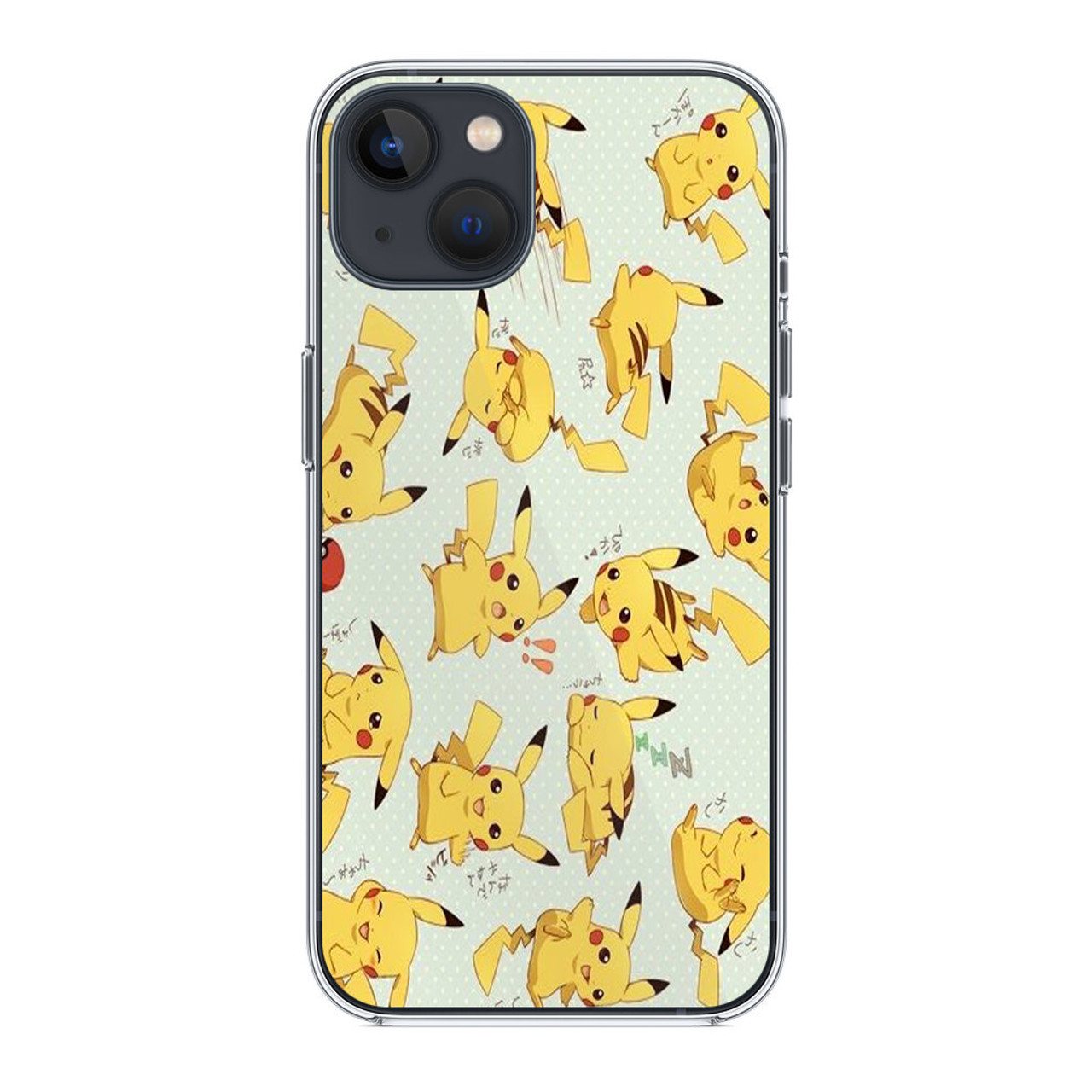 Voeding temperatuur Makkelijk te gebeuren Pikachu Action iPhone 14 Plus Case - CASESHUNTER