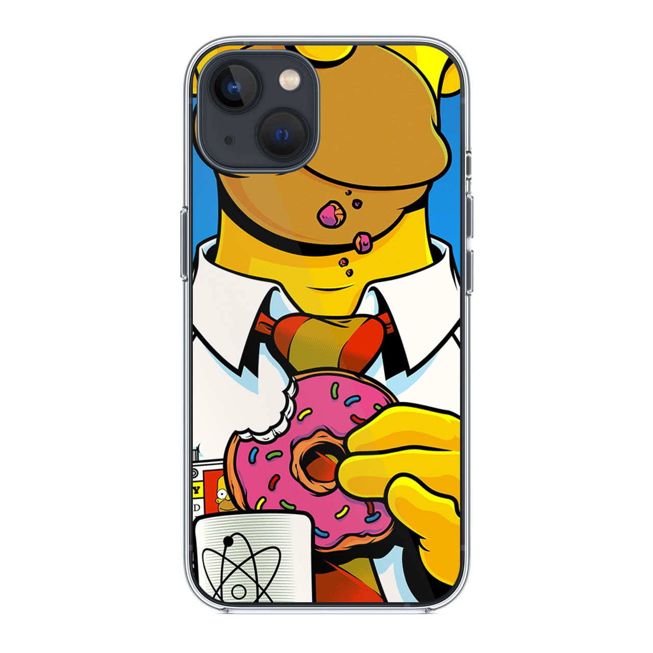 Homer Simpson iPhone 14 Plus Case - CASESHUNTER