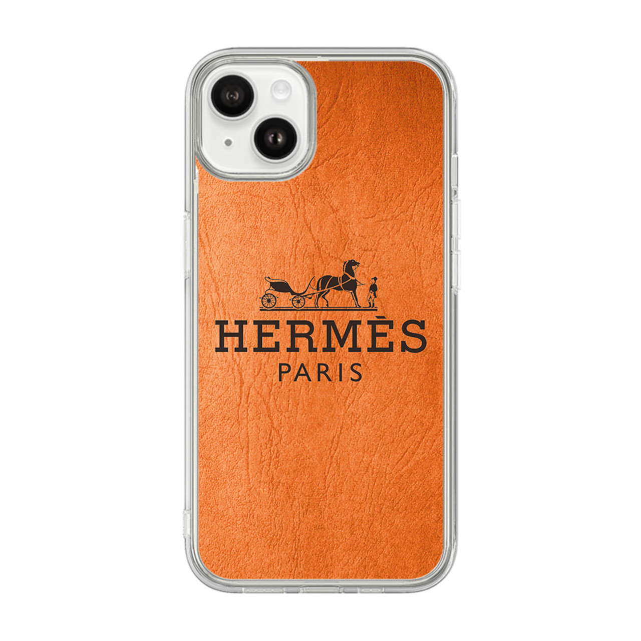 Hermes Paris iPhone 14 Plus Case - CASESHUNTER