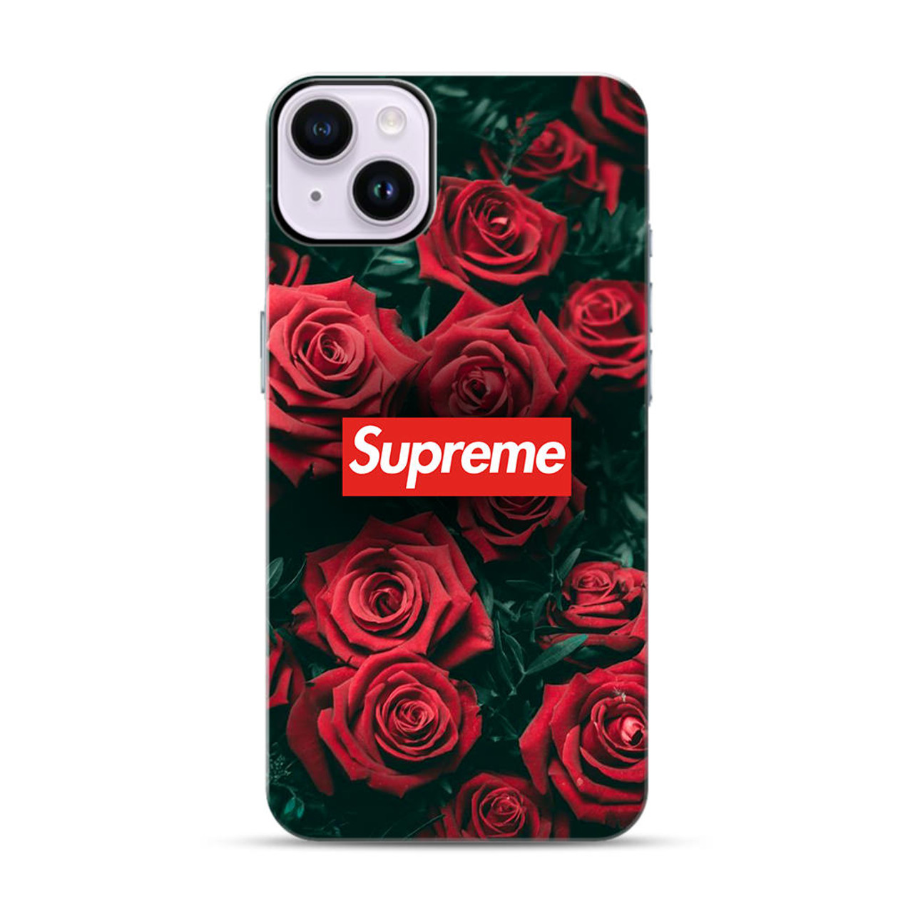 Supreme Roses iPhone 14 Plus Case - CASESHUNTER