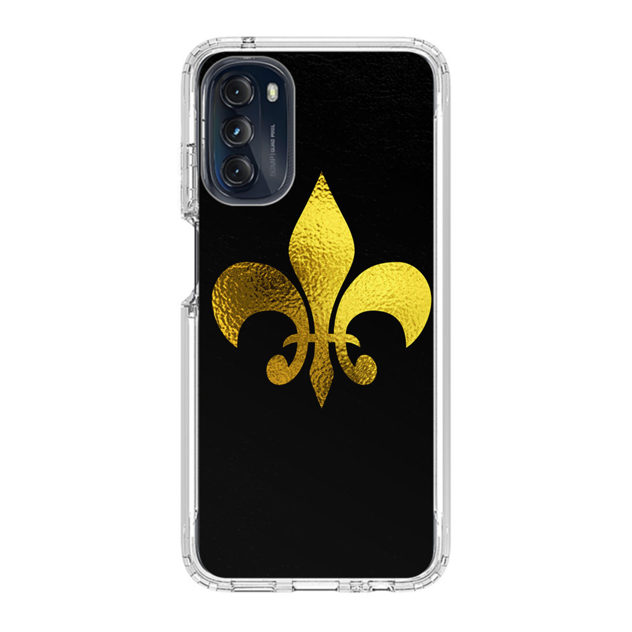 Golden Fleur De Lis Motorola Moto G 5G (2022) Case - CASESHUNTER
