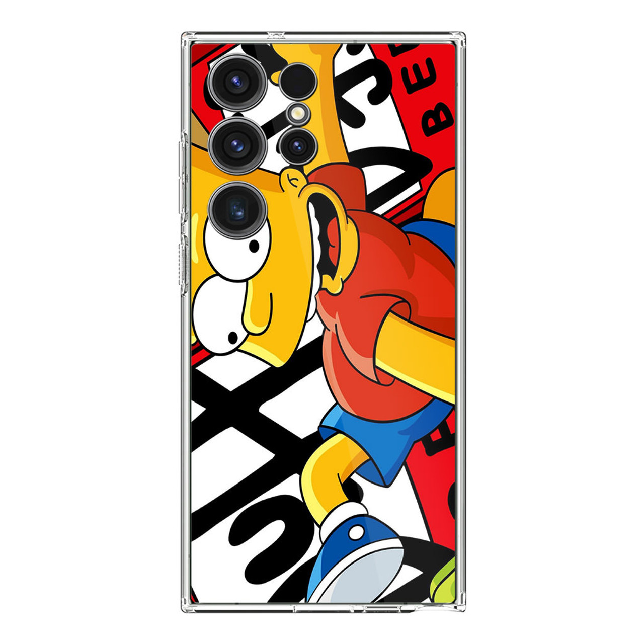 Bart Super Hypebeast LV Sup Samsung Galaxy S23 Ultra Case