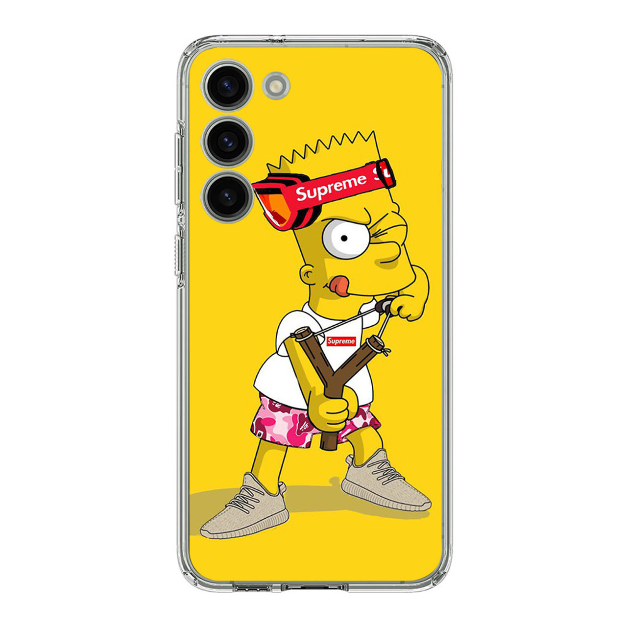 Bart Super Hypebeast LV Sup Samsung Galaxy S23 Ultra Case - CASESHUNTER