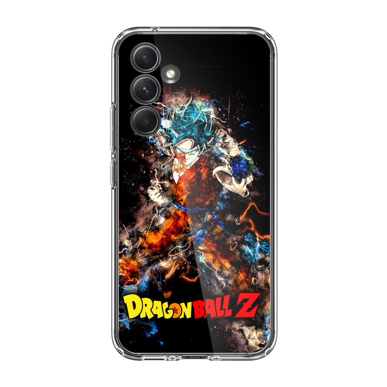 Dragon Ball 4 Samsung Galaxy Z Fold 4 Clear Case