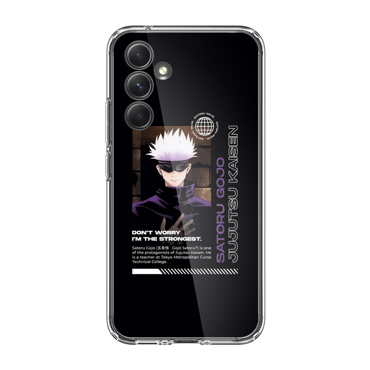 Gojo Satoru Infinite Void Samsung Galaxy Phone Case for Sale by TOITU