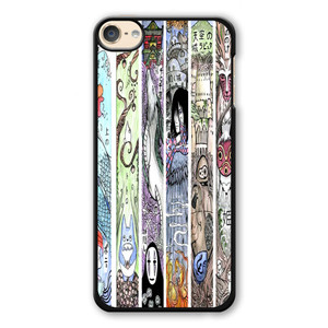 Studio Ghibli Collage iPod Touch 6 Case - CASESHUNTER