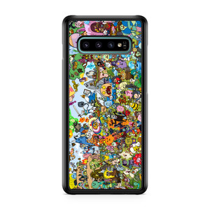 Adventure Time All Character Samsung Galaxy S10 Plus Case - CASESHUNTER