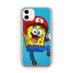 Spongebob Super Mario iPhone 12 Mini Case - CASESHUNTER