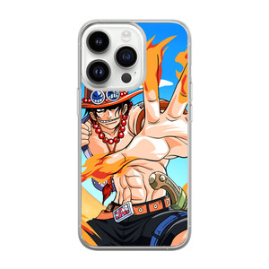 Anime One Piece Ace iPhone 14 Pro Case - CASESHUNTER