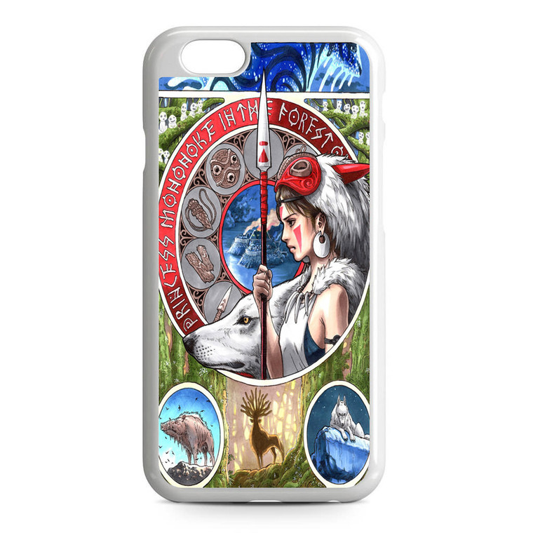 Princess Mononoke Noveau iPhone 6/6S Case