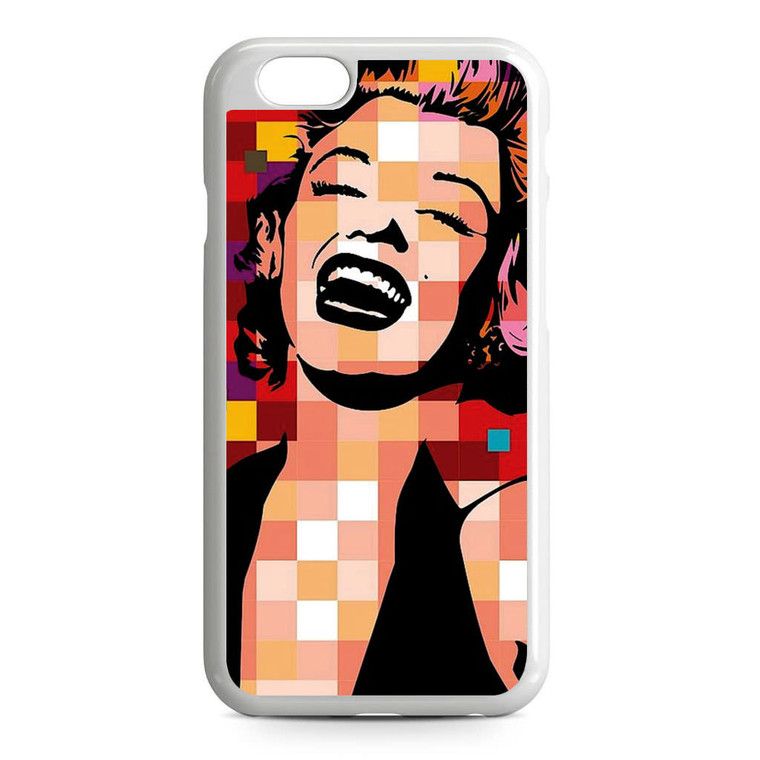 Marilyn Monroe Pixel Art iPhone 6/6S Case