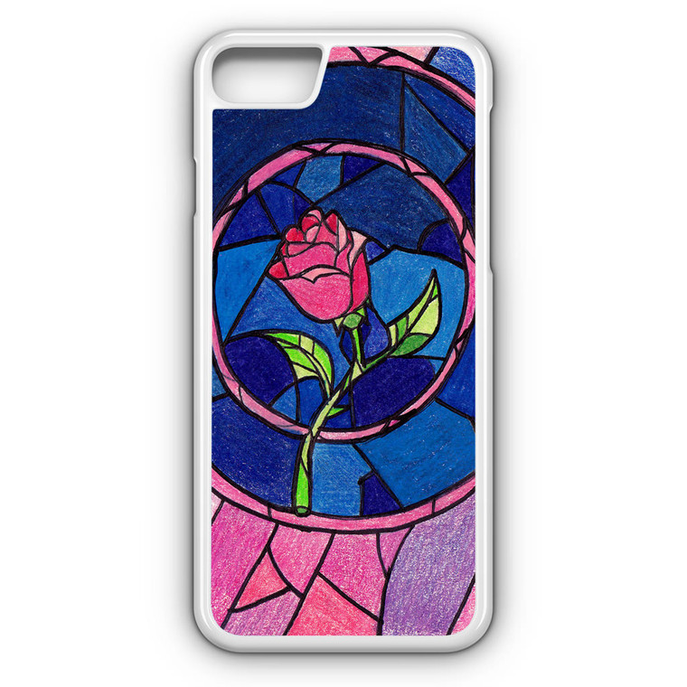Beauty and The Beast Rose Flower iPhone 7 Case