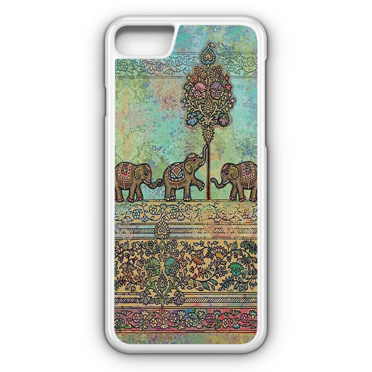 Classic Elephant Pattern iPhone 7 Case