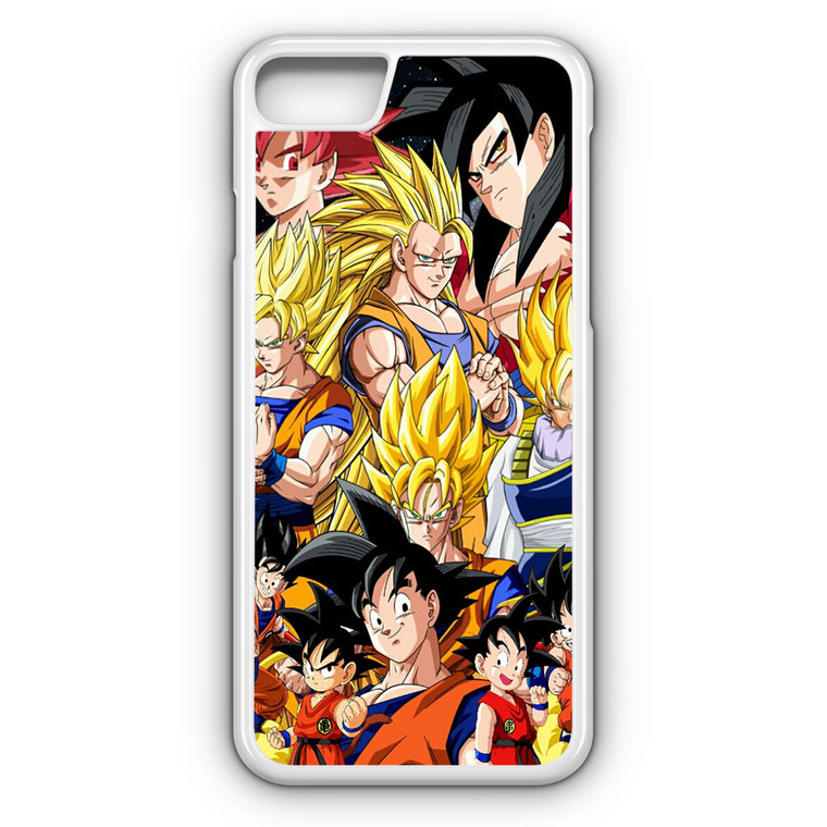 Dragon Ball Z Son Goku Collage iPhone 7 Case