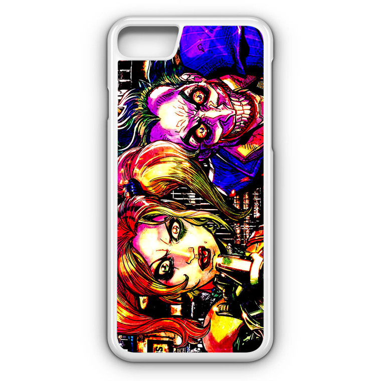 Harley Quinn Joker Comics Art iPhone 7 Case