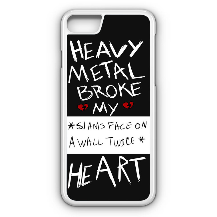 Fall Out Boys Heavy Metal Broke My Heart iPhone 7 Case