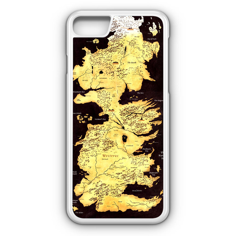 Game Of Thrones Westeros Map iPhone 7 Case