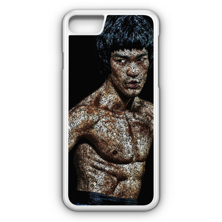 Bruce Lee Typograph iPhone 7 Case