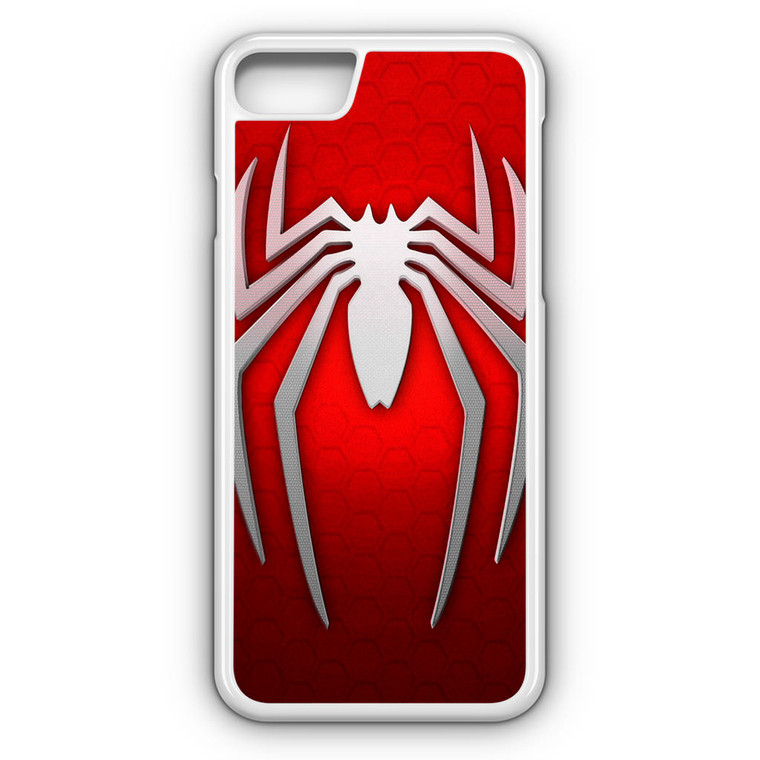 Spiderman Logo Red White iPhone 7 Case
