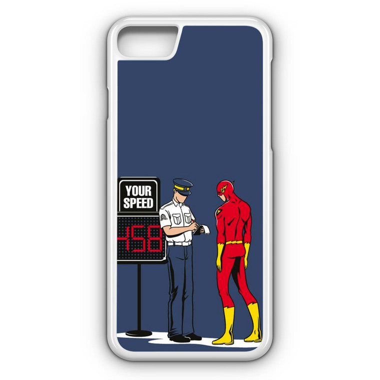 The Flash And The Cop iPhone 7 Case