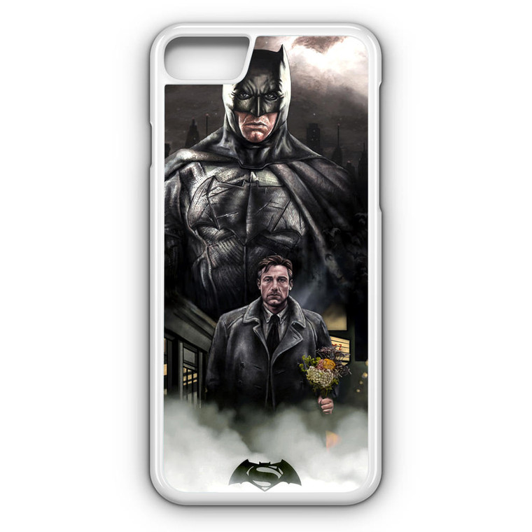 Ben Affleck Batman Art iPhone 7 Case