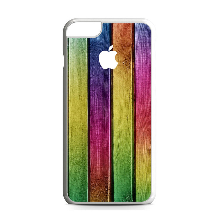 Colorful Wood Background iPhone 6 Plus/6S Plus Case