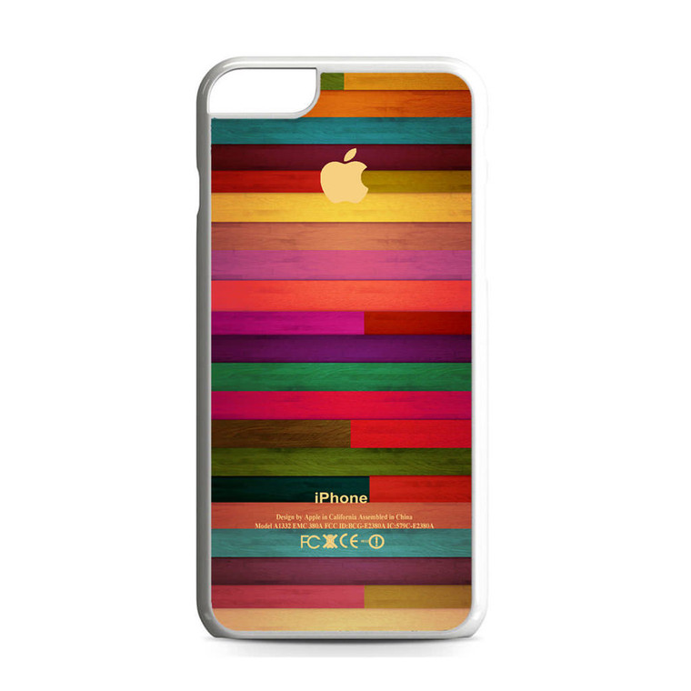 Colorful Wood Pattern iPhone 6 Plus/6S Plus Case