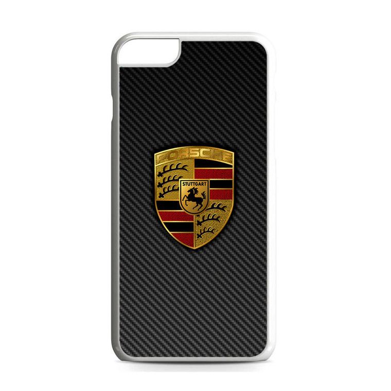 Carbon Porsche Logo iPhone 6 Plus/6S Plus Case