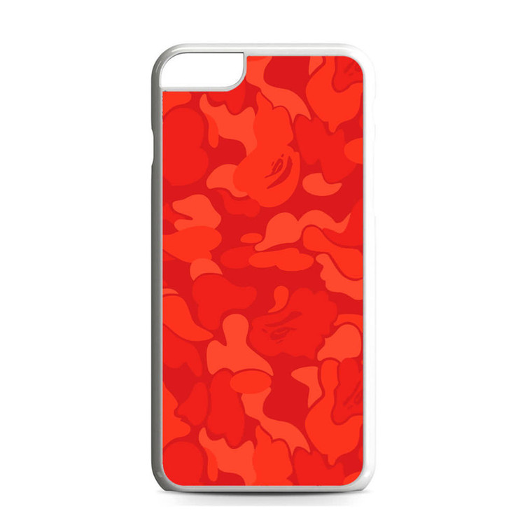 Bape Camo Red iPhone 6 Plus/6S Plus Case