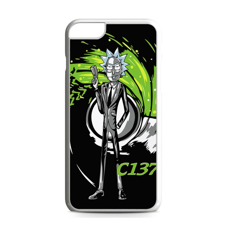 Rick C137 James Bond iPhone 6 Plus/6S Plus Case