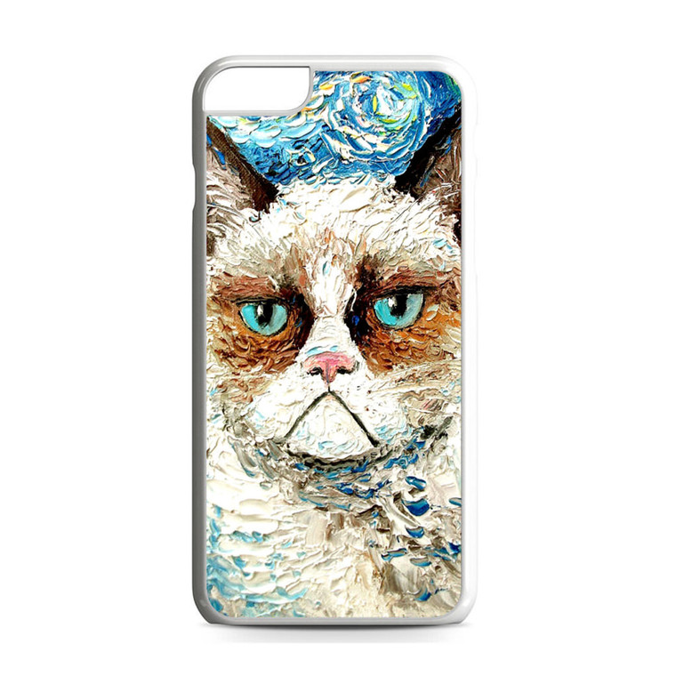 Starry Night Grumpy Cat iPhone 6 Plus/6S Plus Case