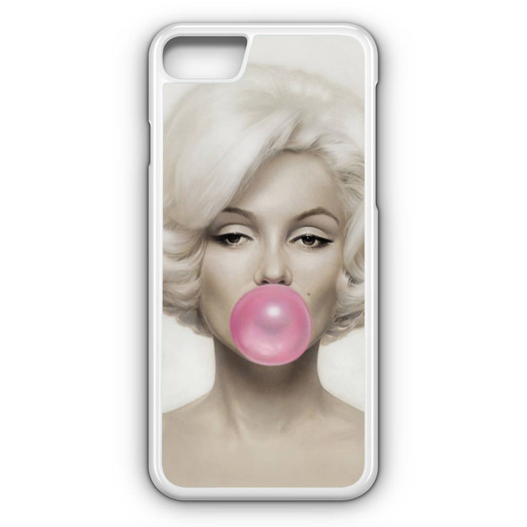 Marylin Monroe Bubblegum iPhone 8 Case