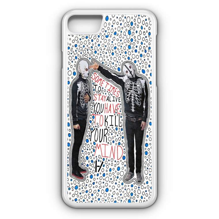 Twentty One Pilots Stay Sometimes to Stay Alive iPhone 8 Case