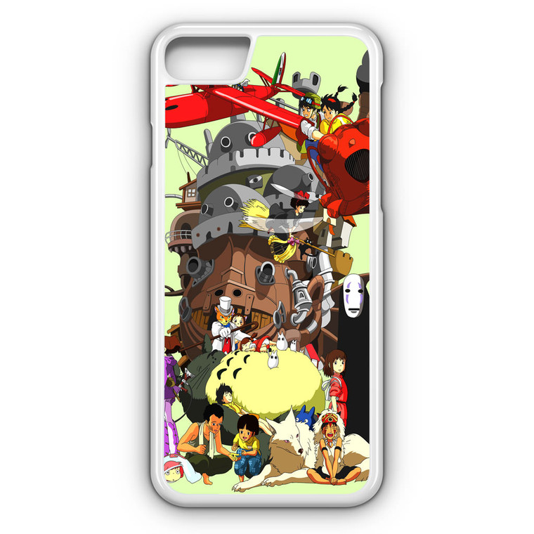 Studio Ghibli Collage iPhone 8 Case