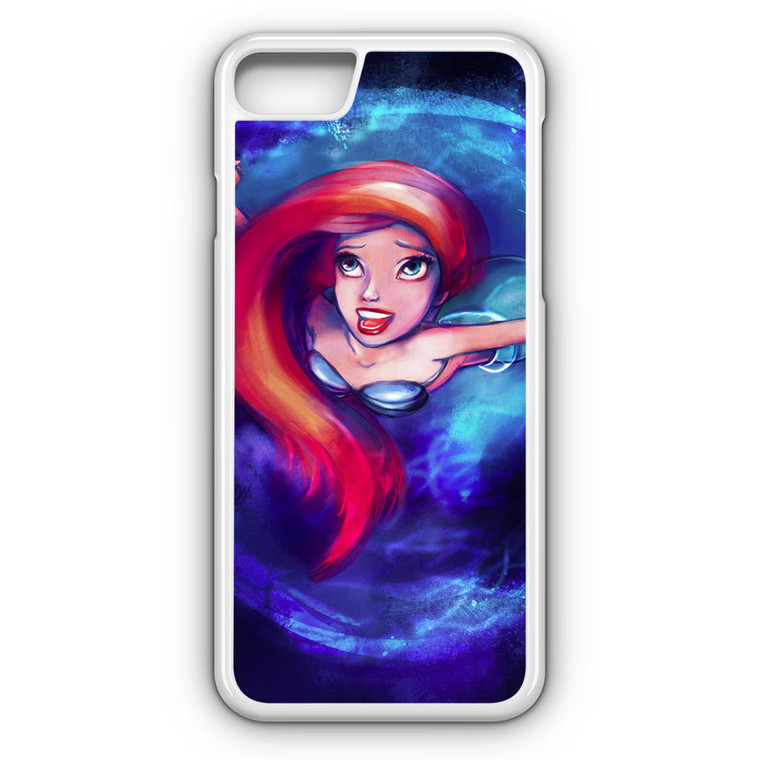 Ariel Little Mermaid Sparkling iPhone 8 Case