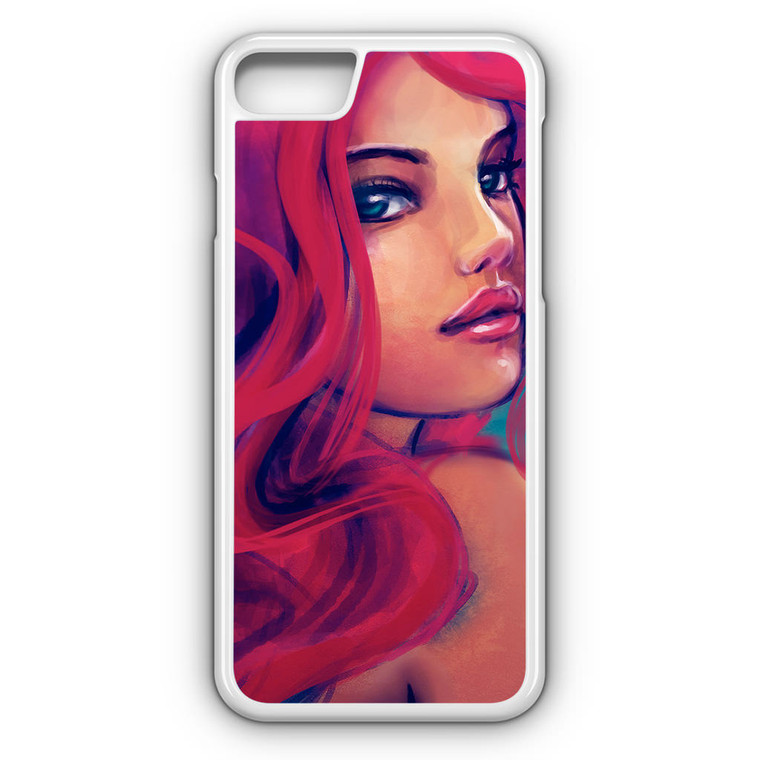Beauty Hair Ariel Little Mermaid iPhone 8 Case