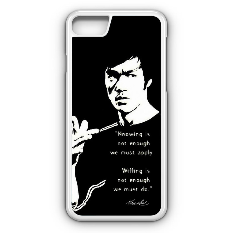 Bruce Lee Quotes iPhone 8 Case