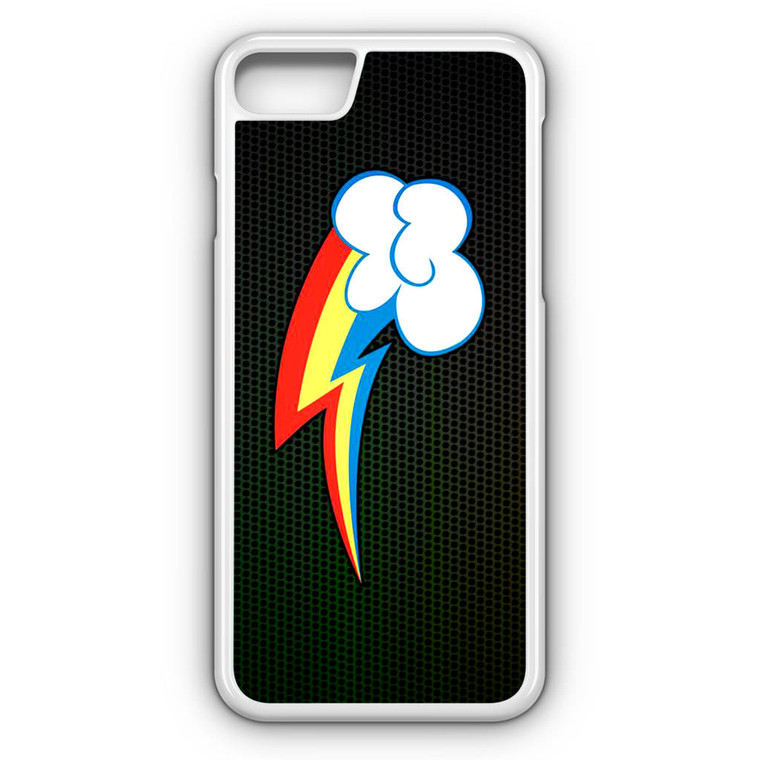 My LIttle Pony Rainbow Stripe iPhone 8 Case