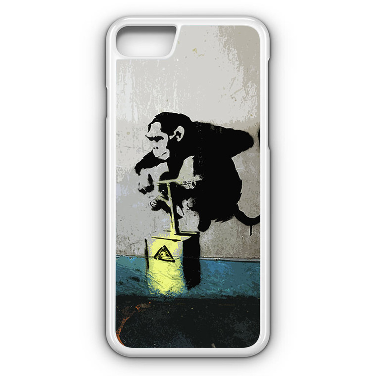 Banksy Monkey iPhone 8 Case