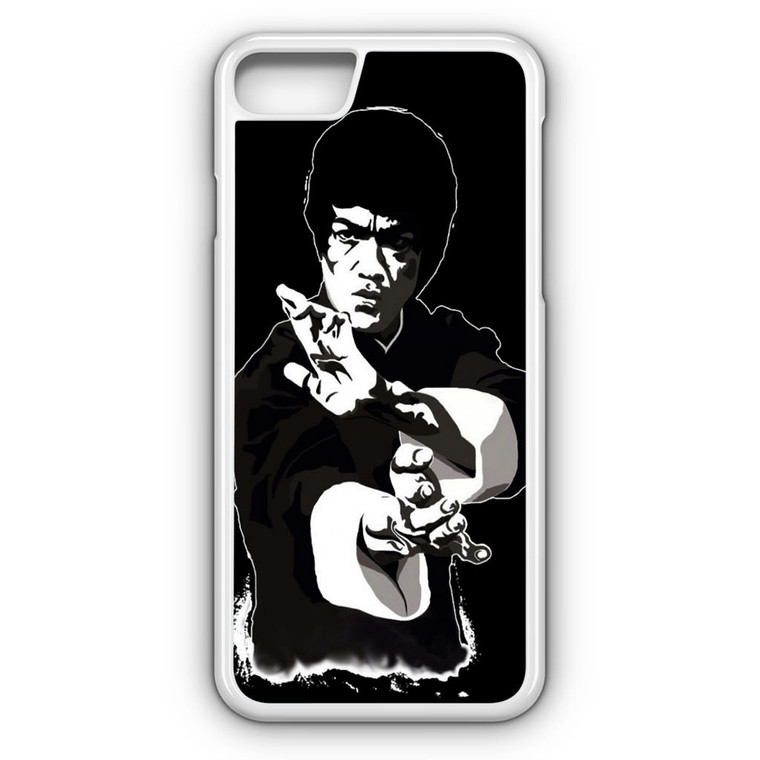 Bruce Lee Minimal Dark iPhone 8 Case