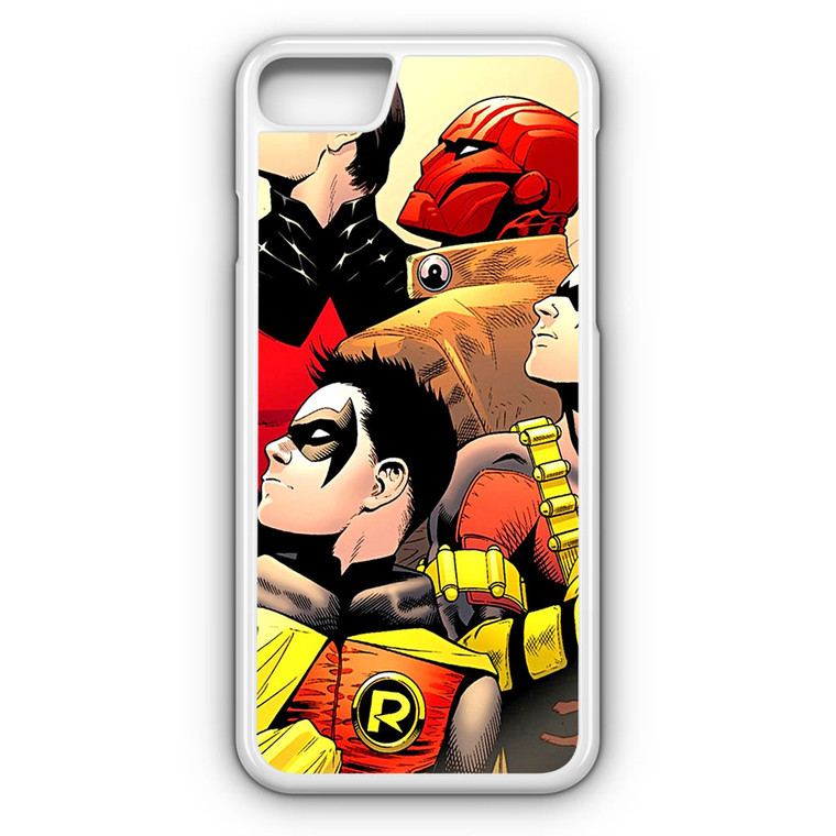 Comics Batman And Robin Nightwing Red Hood iPhone 8 Case