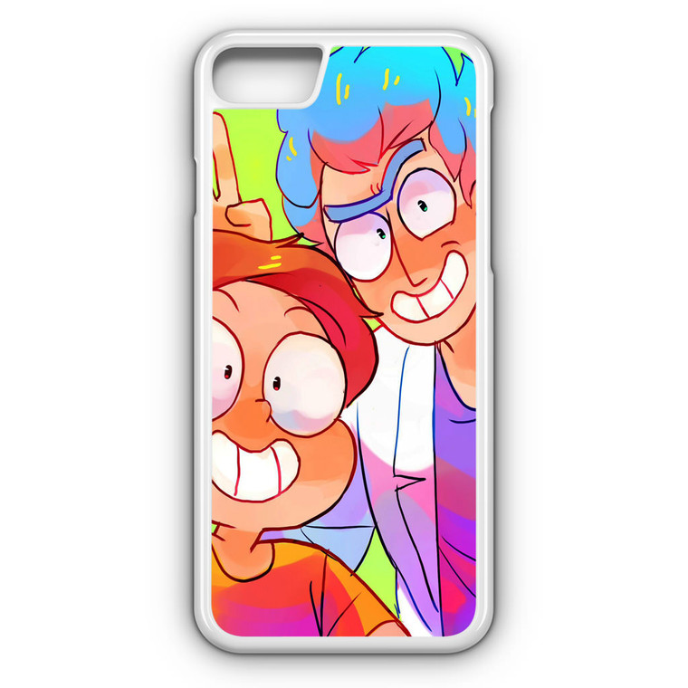Rick and Morty Drawing iPhone 8 Case