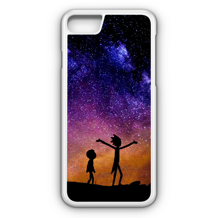 Rick and Morty Space Nebula iPhone 8 Case