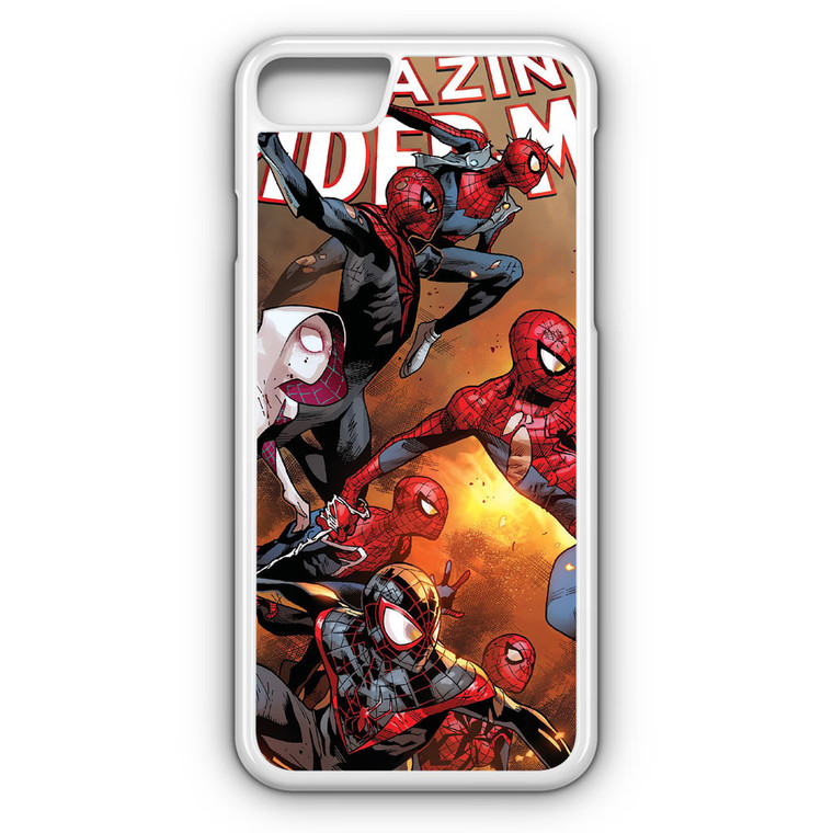 amazing spiderman art hero iPhone 8 Case