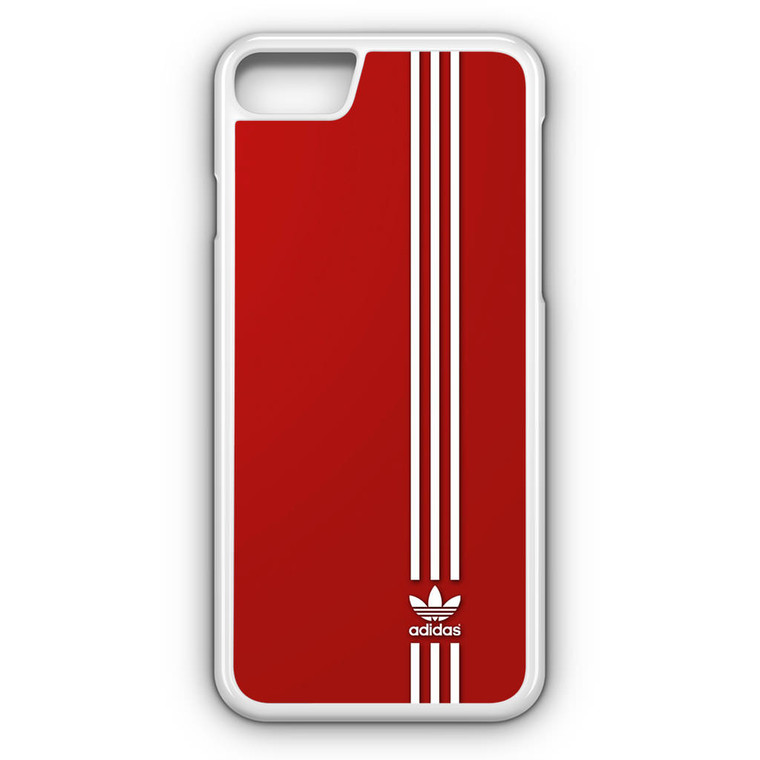 Brand Adidas Red White Sport iPhone 8 Case