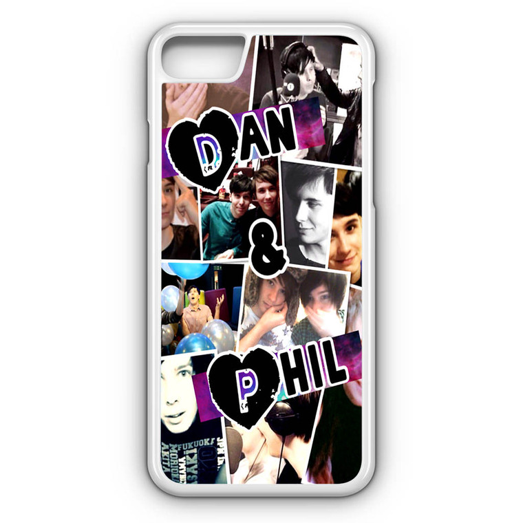 Dan and Phil Collage iPhone 8 Case