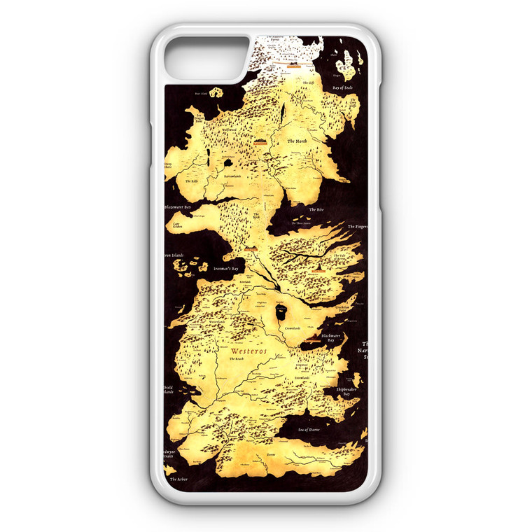 Game Of Thrones Westeros Map iPhone 8 Case