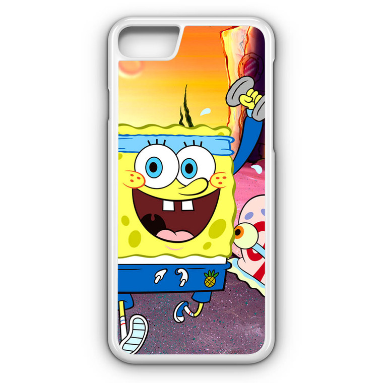 Racing SpongeBob iPhone 8 Case