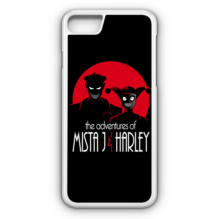 The Adventures of Mista J and Harley Quinn iPhone 8 Case